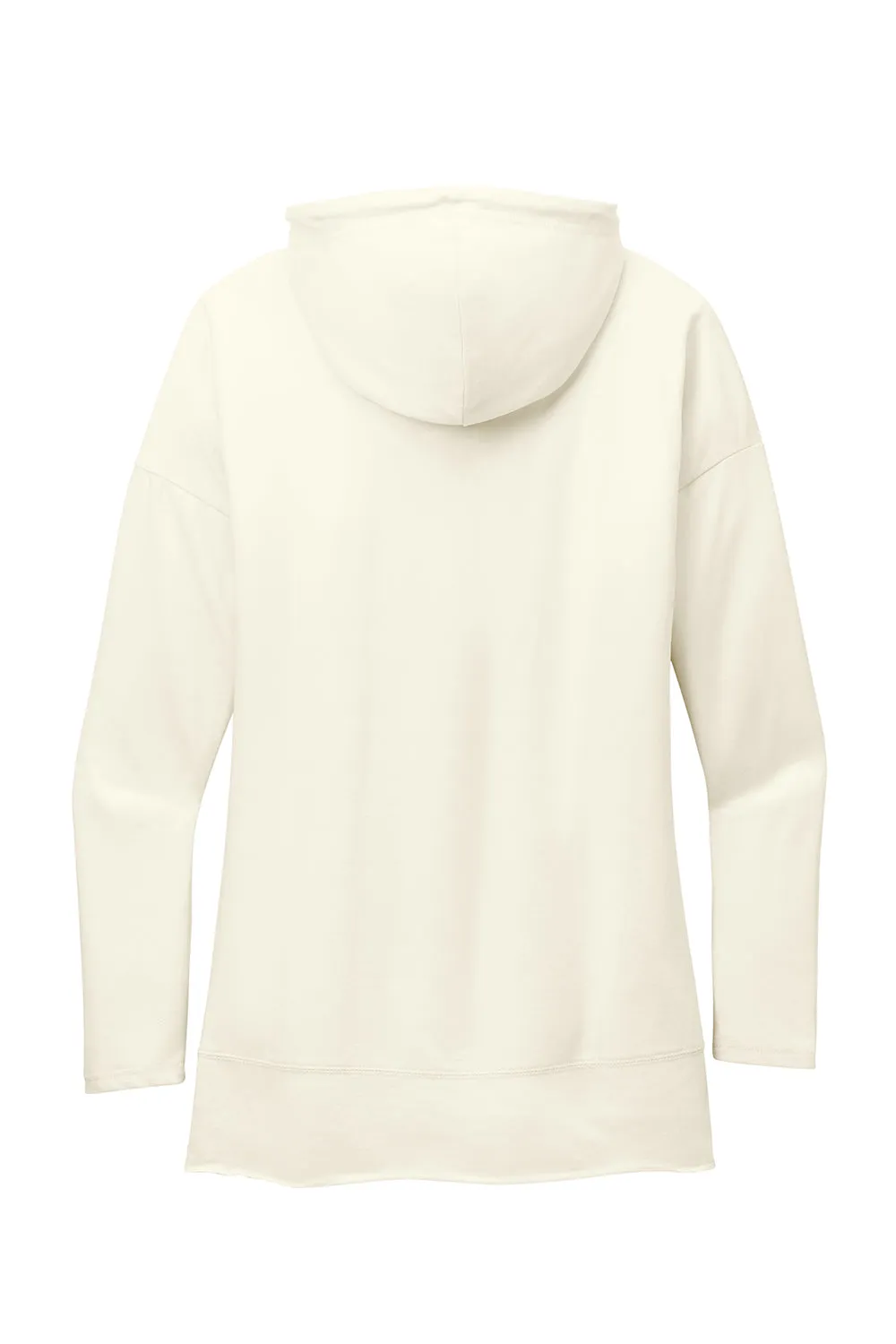 District Womens French Terry Hooded T-Shirt Hoodie - Gardenia  Buy new Clothing District