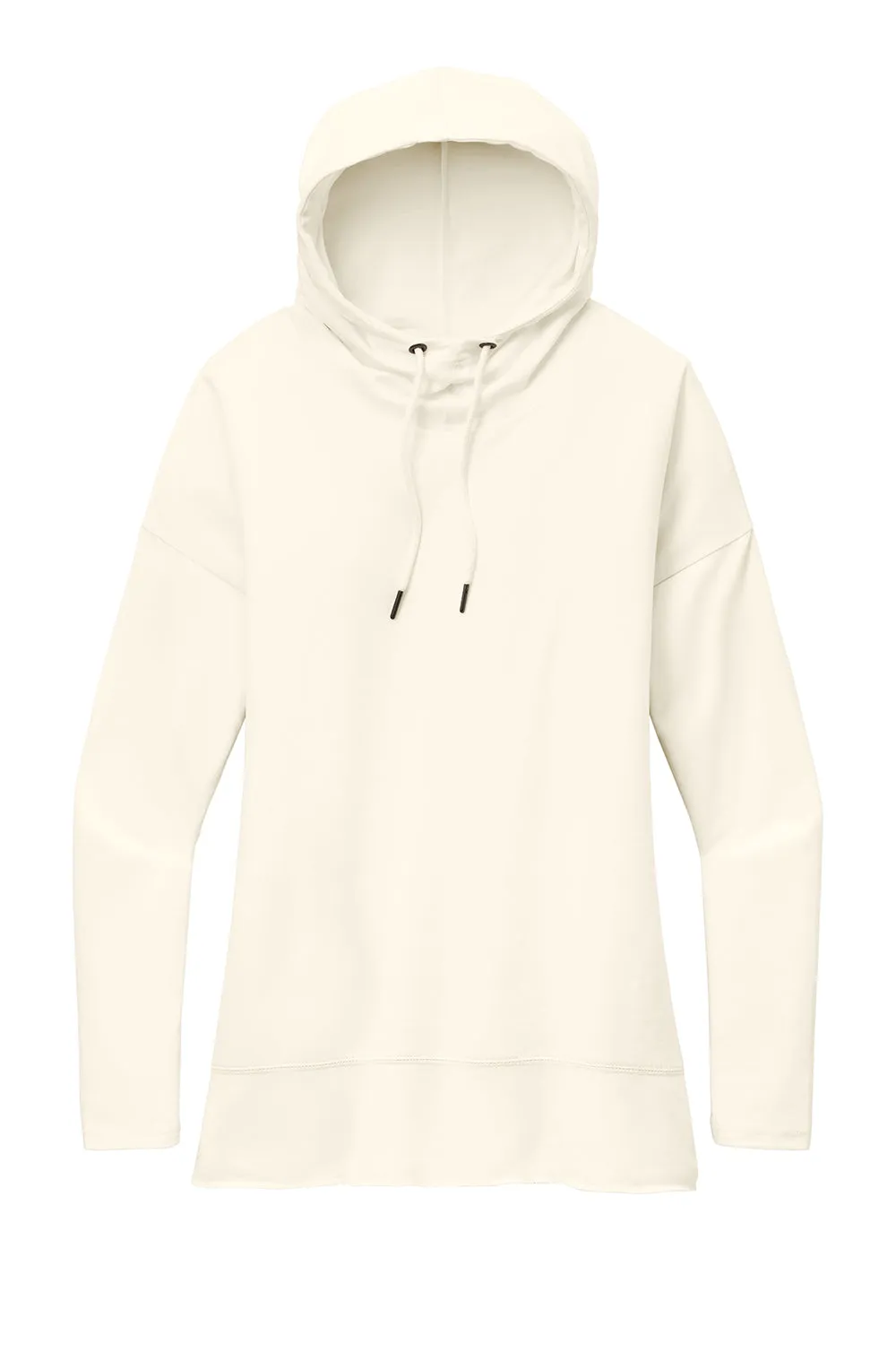 District Womens French Terry Hooded T-Shirt Hoodie - Gardenia  Buy new Clothing District