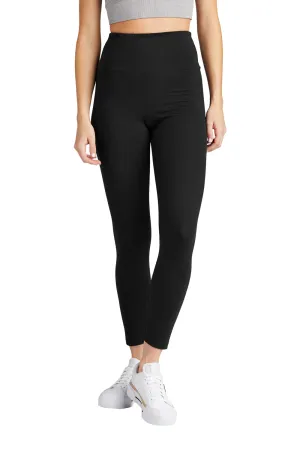 District Womens High Waist Odor Resistant Leggings - Black  Buy new Clothing District