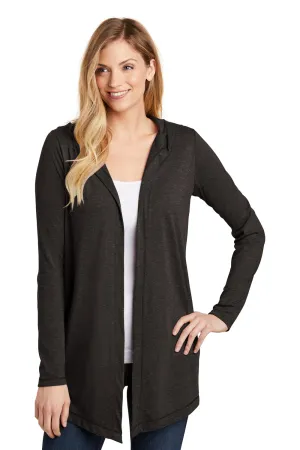 District Womens Perfect Tri Hooded Cardigan Sweater - Black Frost  Buy new Clothing District