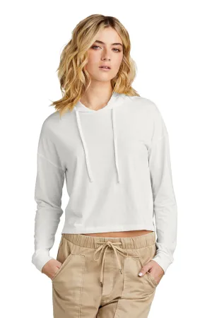 District Womens Perfect Tri Midi Hooded Sweatshirt Hoodie - Natural  Buy new Clothing District