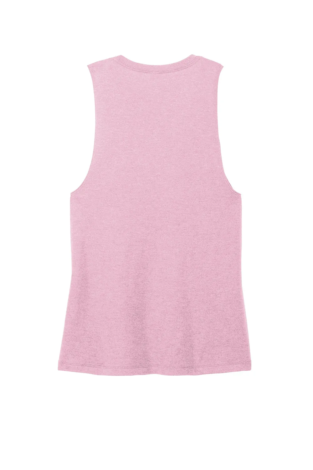 District Womens Perfect Tri Muscle Tank Top - Heather Wisteria Pink  Buy new Clothing District