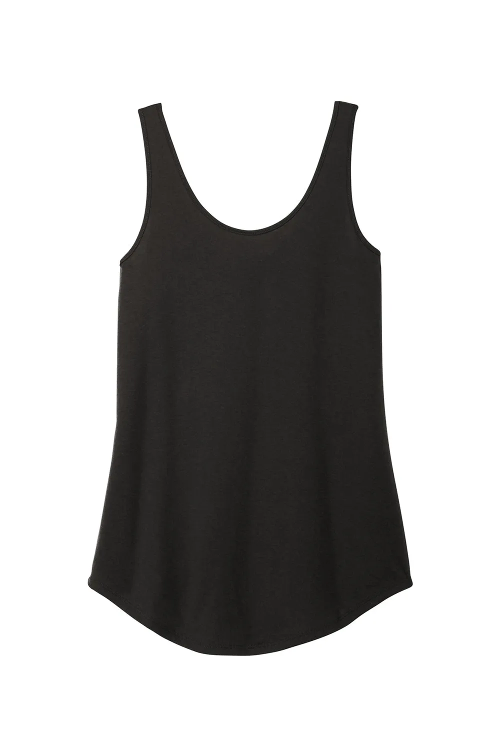 District Womens Perfect Tri Relaxed Tank Top - Black  Buy new Clothing District