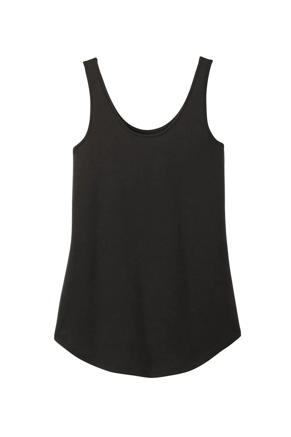 District Womens Perfect Tri Relaxed Tank Top - Black  Buy new Clothing District