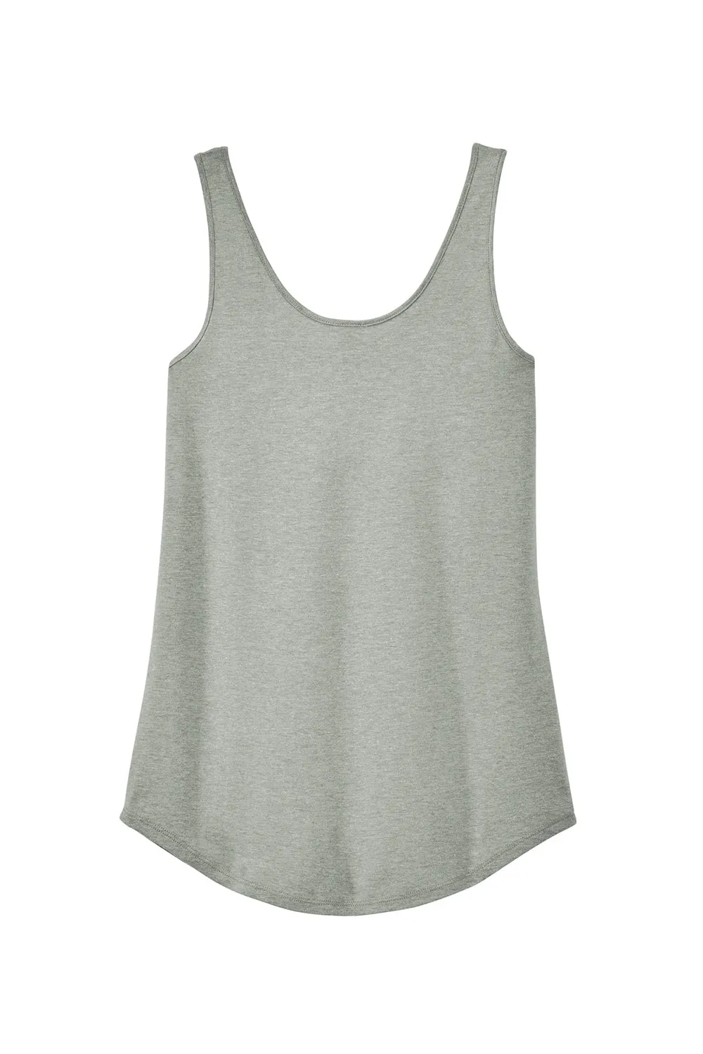 District Womens Perfect Tri Relaxed Tank Top - Heather Grey  Buy new Clothing District