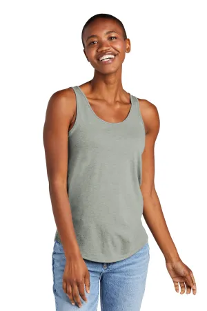 District Womens Perfect Tri Relaxed Tank Top - Heather Grey  Buy new Clothing District