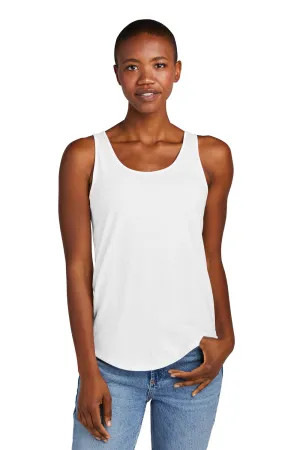 District Womens Perfect Tri Relaxed Tank Top - White  Buy new Clothing District