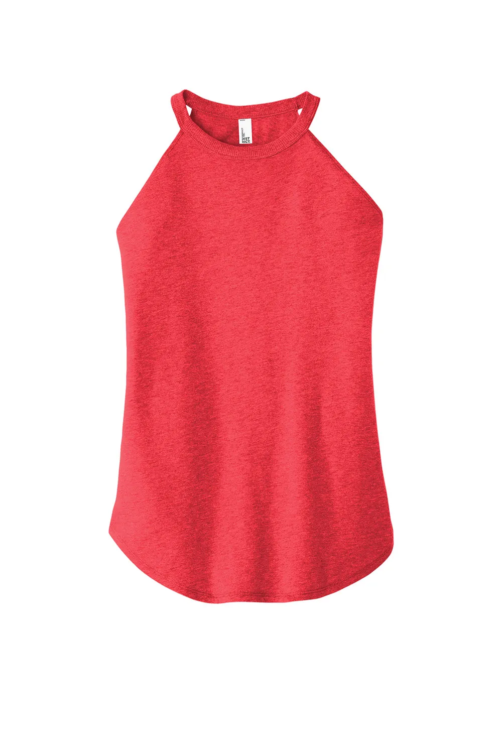 District Womens Perfect Tri Rocker Tank Top - Red Frost  Buy new Clothing District