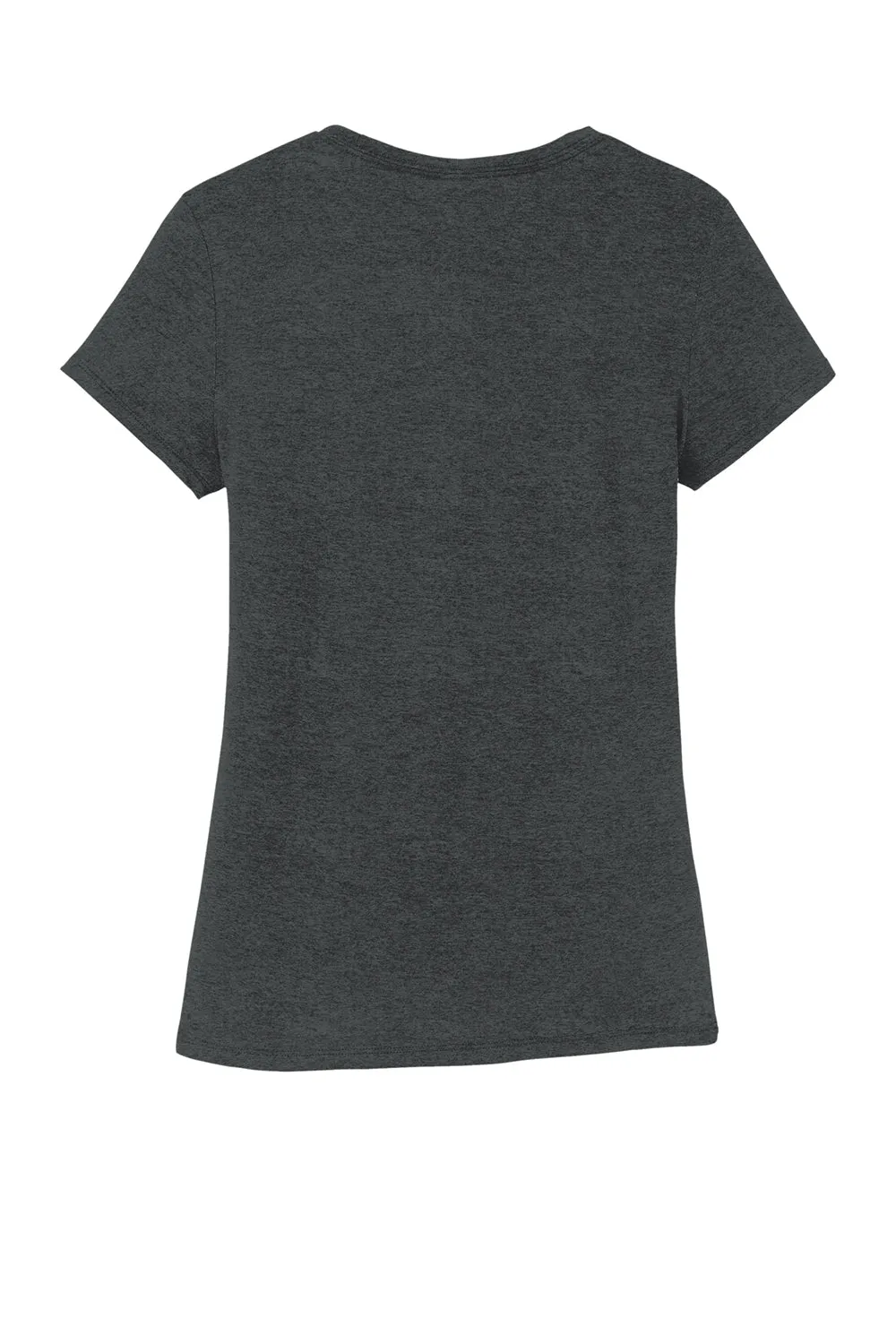 District Womens Perfect Tri Short Sleeve Crewneck T-Shirt - Black Frost  Buy new Clothing District