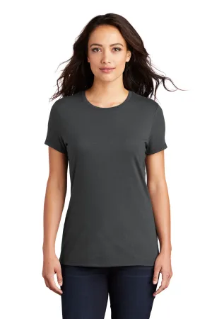 District Womens Perfect Tri Short Sleeve Crewneck T-Shirt - Charcoal Grey  Buy new Clothing District