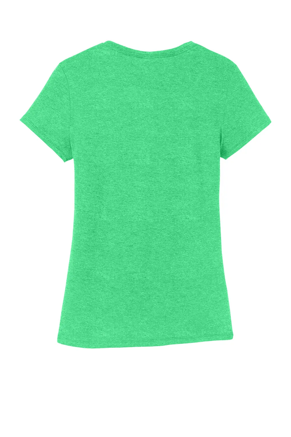 District Womens Perfect Tri Short Sleeve Crewneck T-Shirt - Green Frost  Buy new Clothing District