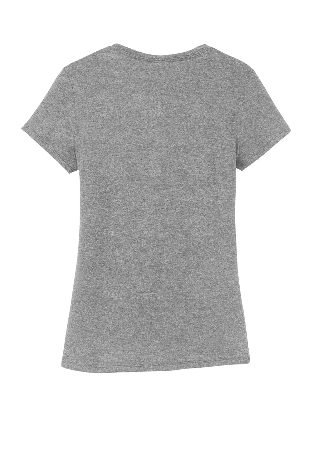 District Womens Perfect Tri Short Sleeve Crewneck T-Shirt - Grey Frost  Buy new Clothing District