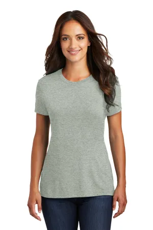 District Womens Perfect Tri Short Sleeve Crewneck T-Shirt - Heather Grey  Buy new Clothing District