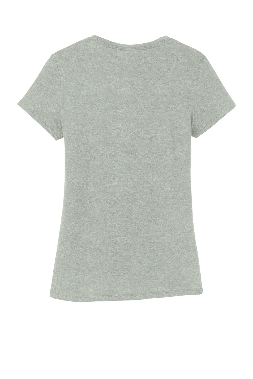 District Womens Perfect Tri Short Sleeve Crewneck T-Shirt - Heather Grey  Buy new Clothing District