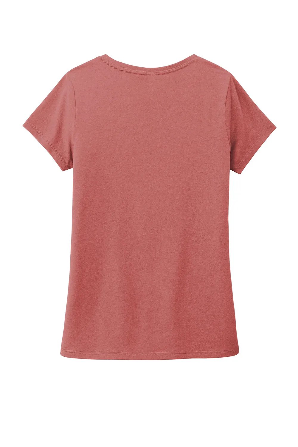District Womens Perfect Tri Short Sleeve V-Neck T-Shirt - Blush Frost  Buy new Clothing District