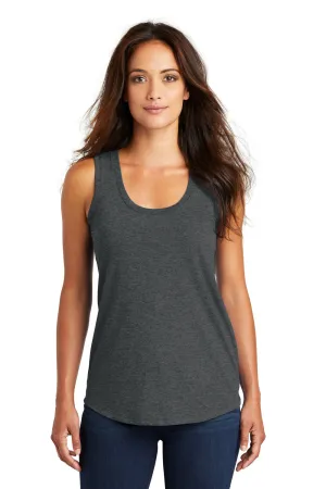 District Womens Perfect Tri Tank Top - Black Frost  Buy new Clothing District
