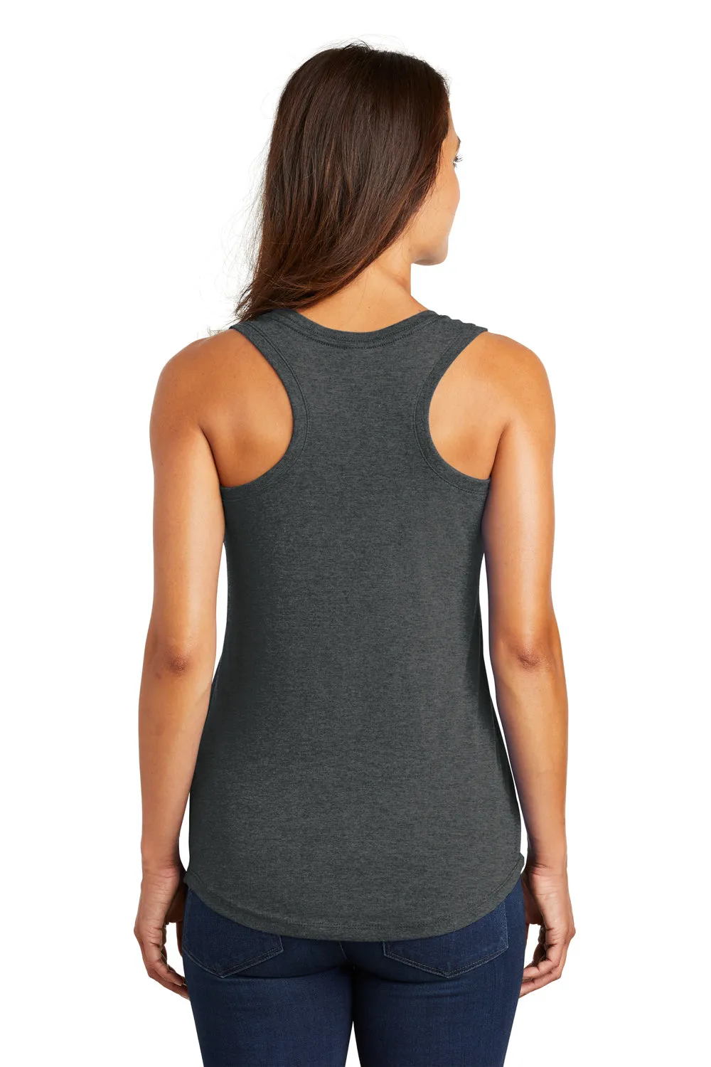 District Womens Perfect Tri Tank Top - Black Frost  Buy new Clothing District