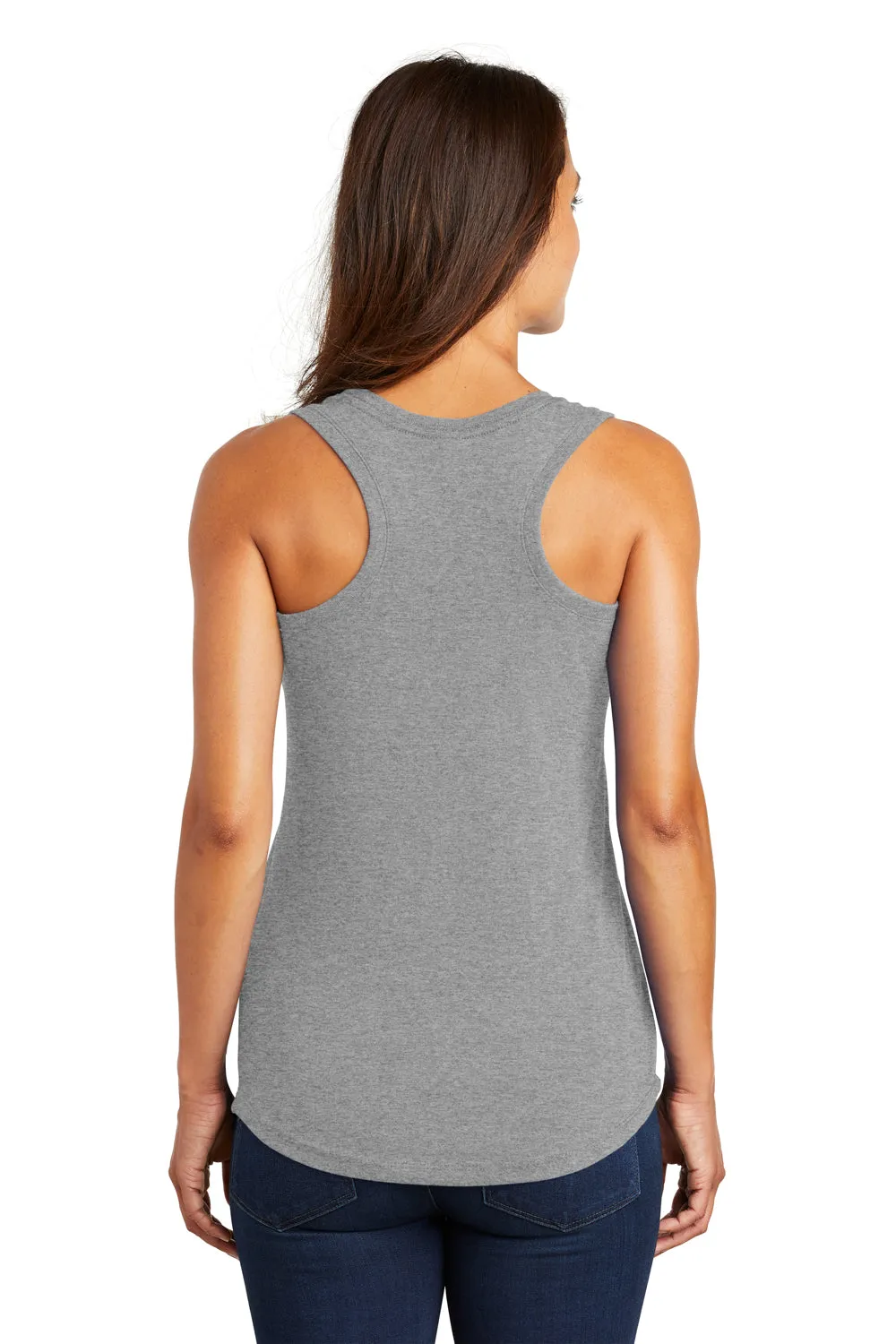 District Womens Perfect Tri Tank Top - Grey Frost  Buy new Clothing District