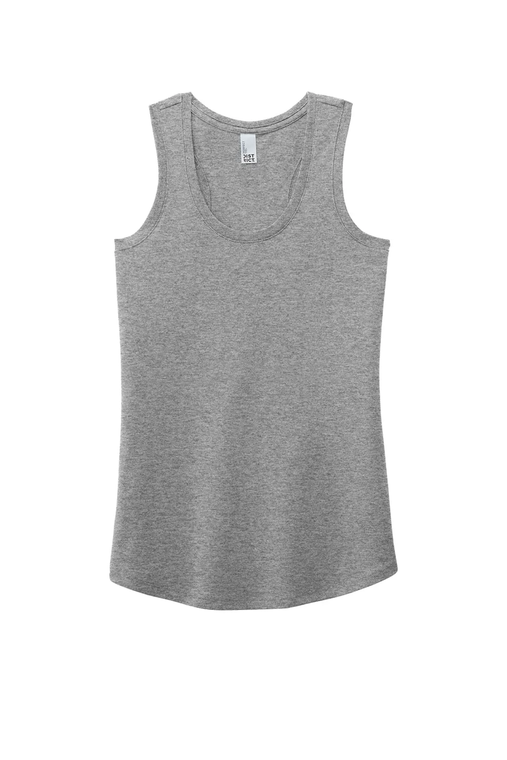 District Womens Perfect Tri Tank Top - Grey Frost  Buy new Clothing District