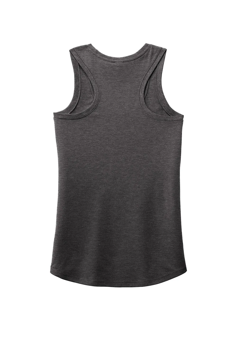 District Womens Perfect Tri Tank Top - Heather Charcoal Grey  Buy new Clothing District
