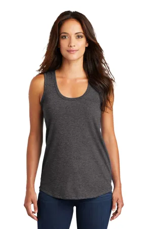 District Womens Perfect Tri Tank Top - Heather Charcoal Grey  Buy new Clothing District
