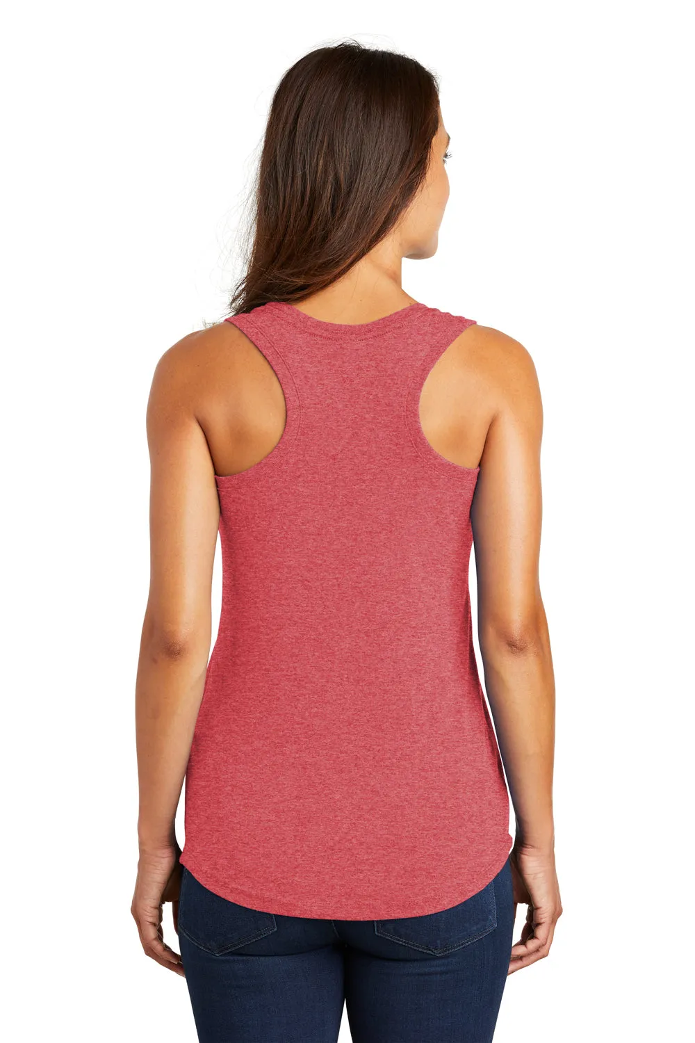 District Womens Perfect Tri Tank Top - Red Frost  Buy new Clothing District