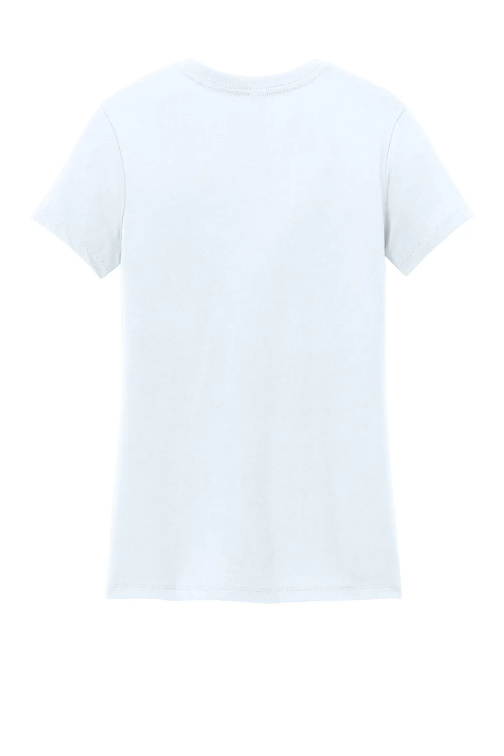 District Womens Perfect Weight Short Sleeve Crewneck T-Shirt - Bright White  Buy new Clothing District