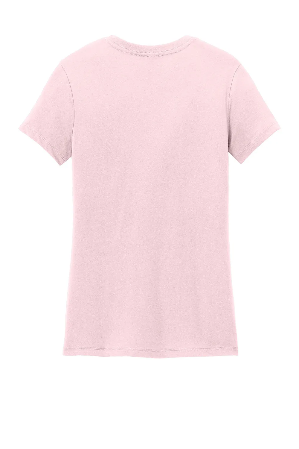 District Womens Perfect Weight Short Sleeve Crewneck T-Shirt - Carnation Pink  Buy new Clothing District