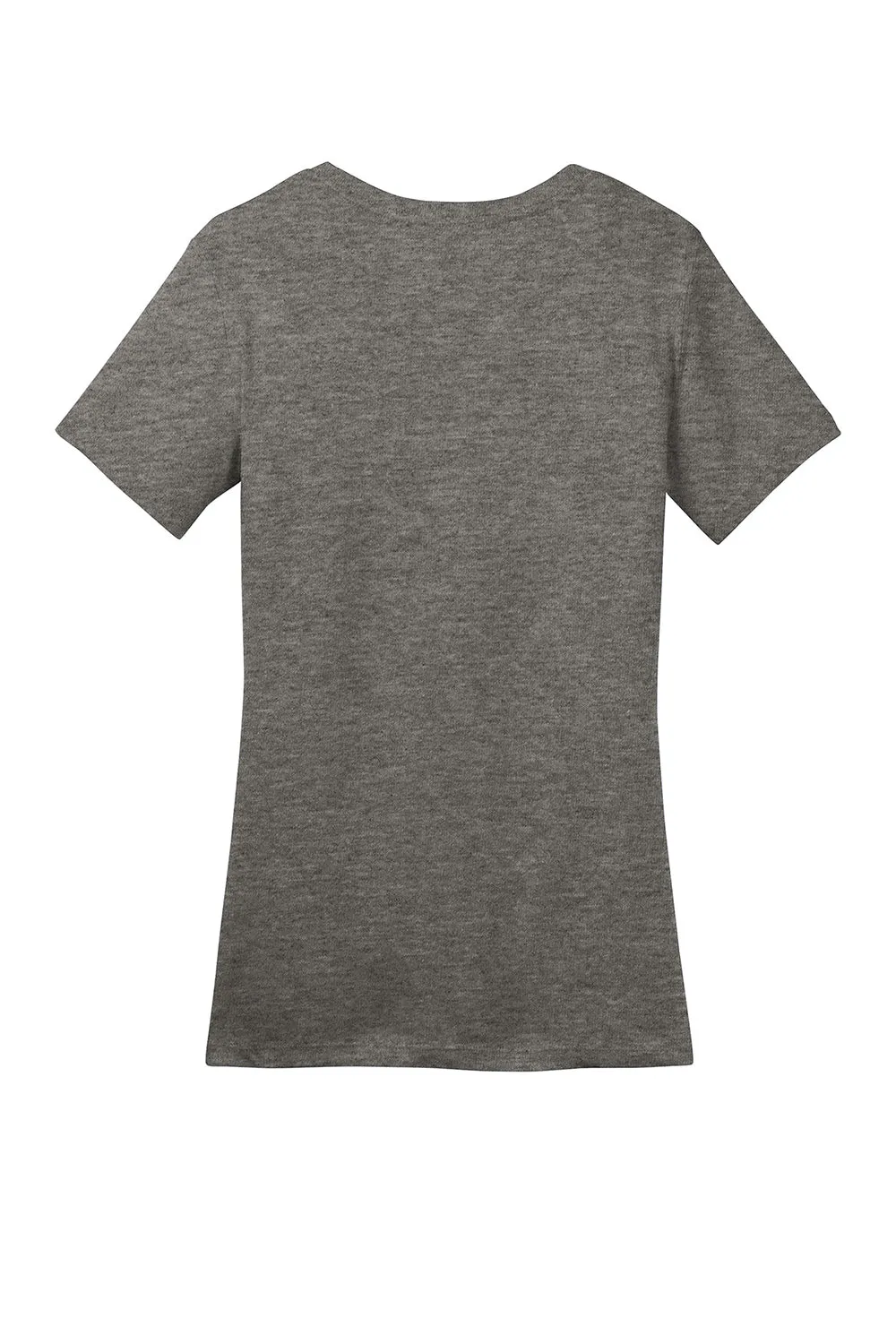District Womens Perfect Weight Short Sleeve Crewneck T-Shirt - Heather Charcoal Grey  Buy new Clothing District