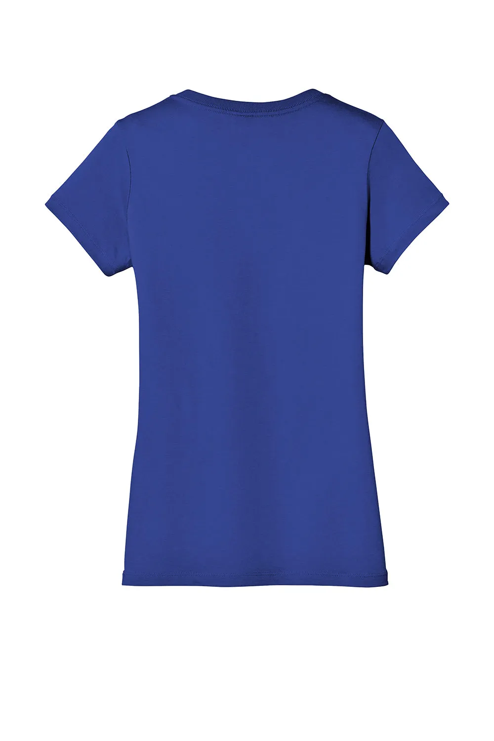 District Womens Perfect Weight Short Sleeve V-Neck T-Shirt - Deep Royal Blue  Buy new Clothing District