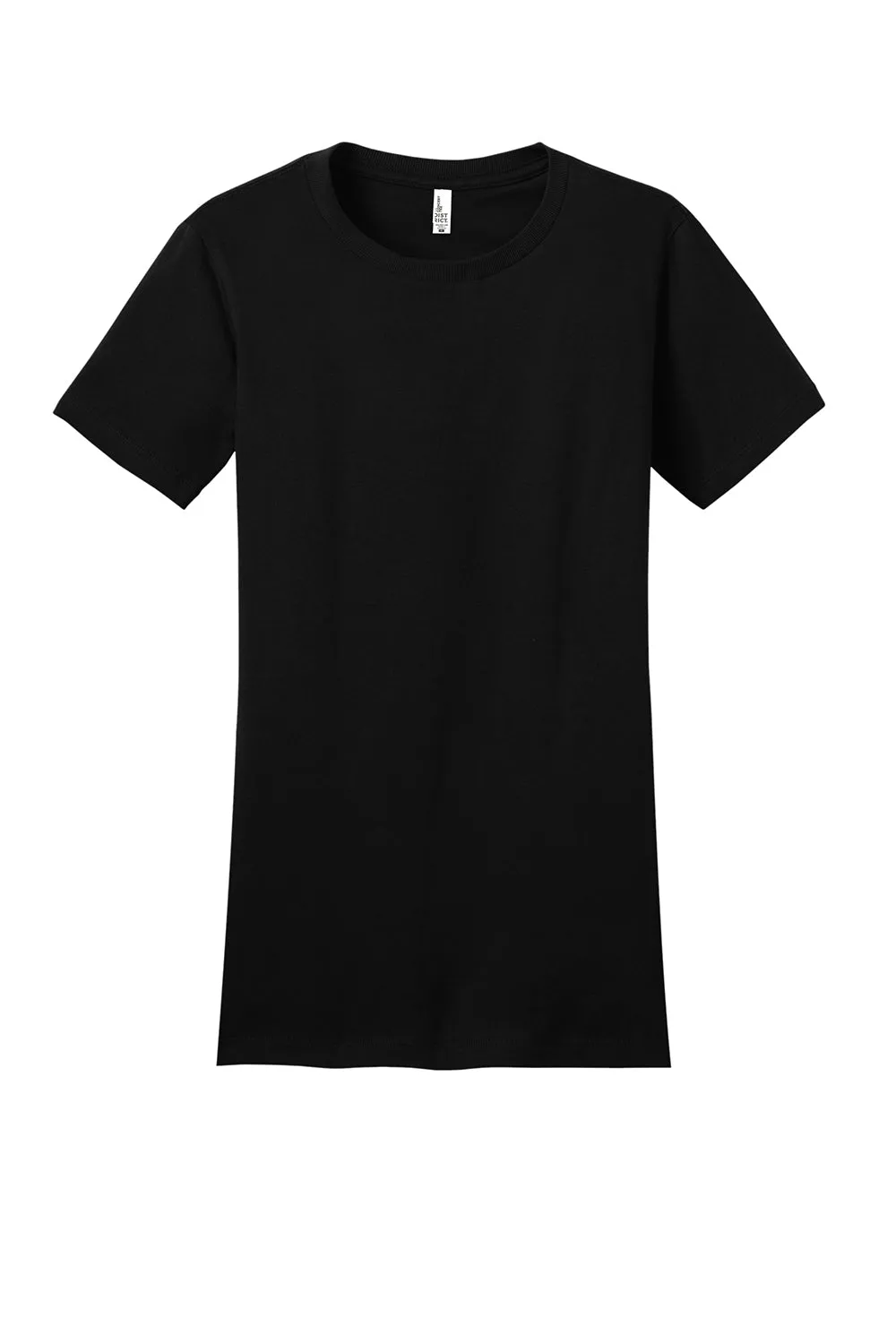 District Womens The Concert Short Sleeve Crewneck T-Shirt - Black  Buy new Clothing District