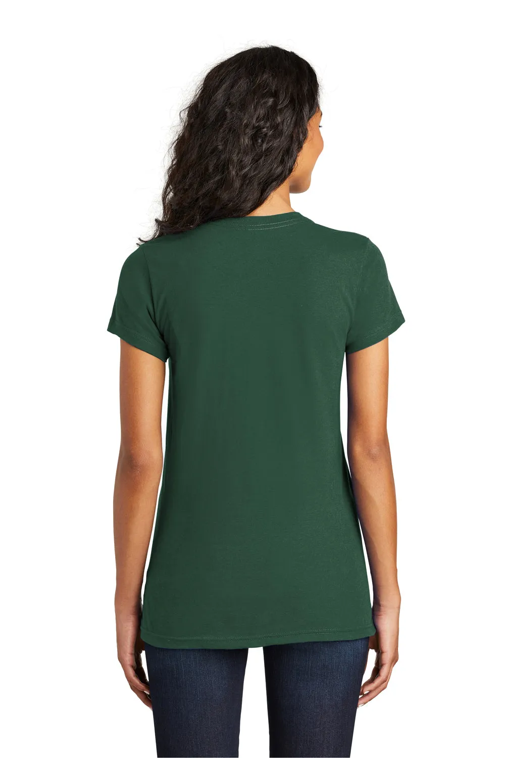 District Womens The Concert Short Sleeve Crewneck T-Shirt - Forest Green  Buy new Clothing District