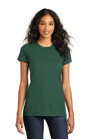 District Womens The Concert Short Sleeve Crewneck T-Shirt - Forest Green  Buy new Clothing District