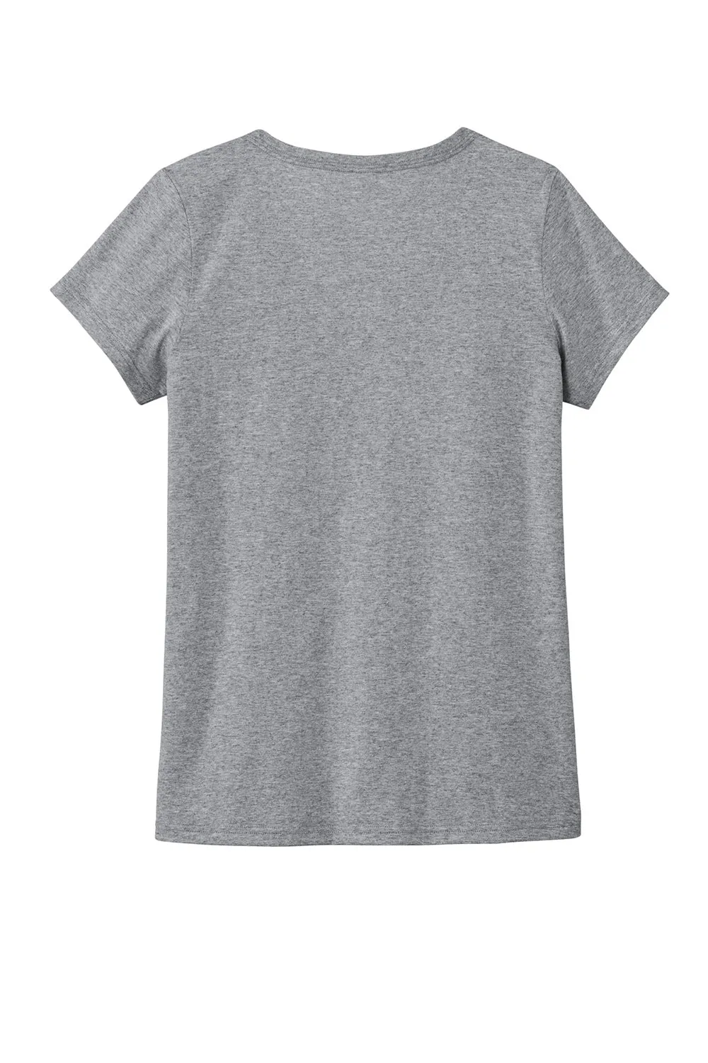 District Womens The Concert Short Sleeve V-Neck T-Shirt - Heather Grey  Buy new Clothing District