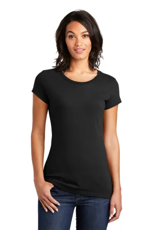 District Womens Very Important Short Sleeve Crewneck T-Shirt - Black  Buy new Clothing District