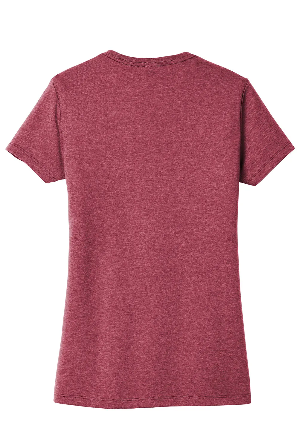 District Womens Very Important Short Sleeve Crewneck T-Shirt - Heather Cardinal Red  Buy new Clothing District