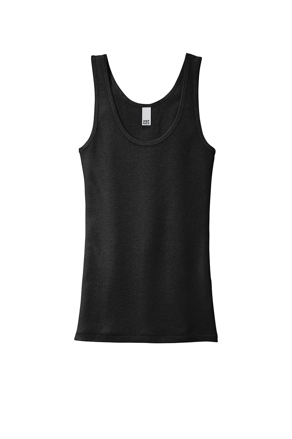 District Womens Very Important Tank Top - Black - Closeout  Buy new Clothing District