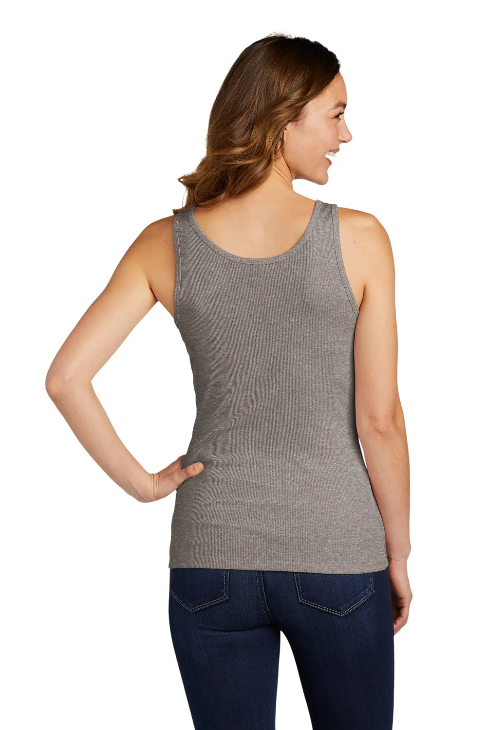District Womens Very Important Tank Top - Grey Frost - Closeout  Buy new Clothing District