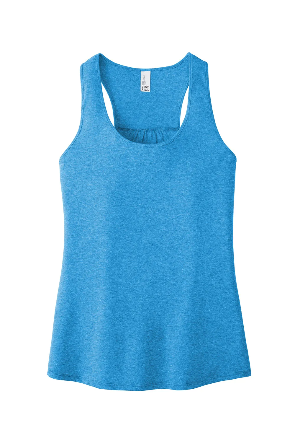 District Womens Very Important Tank Top - Heather Bright Turquoise Blue  Buy new Clothing District