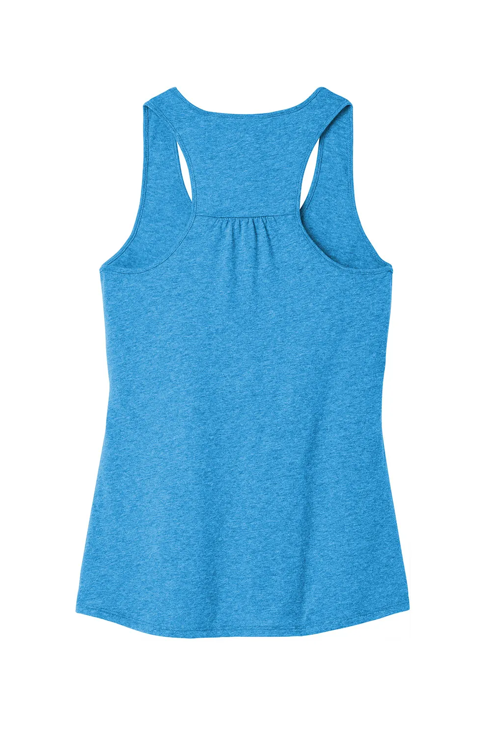 District Womens Very Important Tank Top - Heather Bright Turquoise Blue  Buy new Clothing District