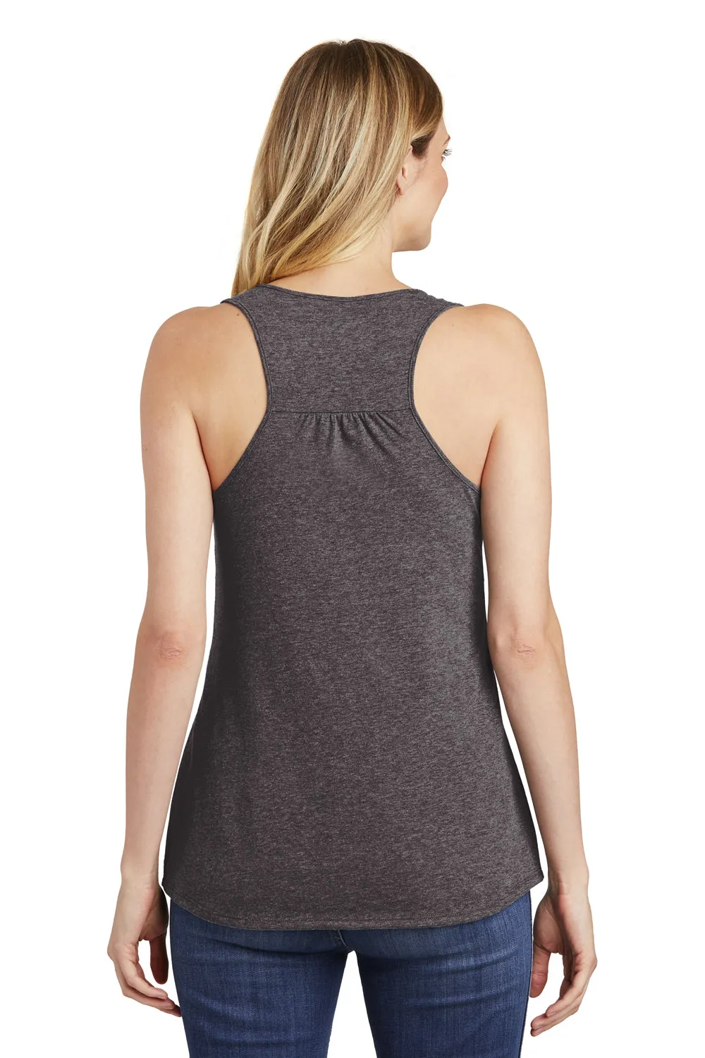 District Womens Very Important Tank Top - Heather Charcoal Grey  Buy new Clothing District