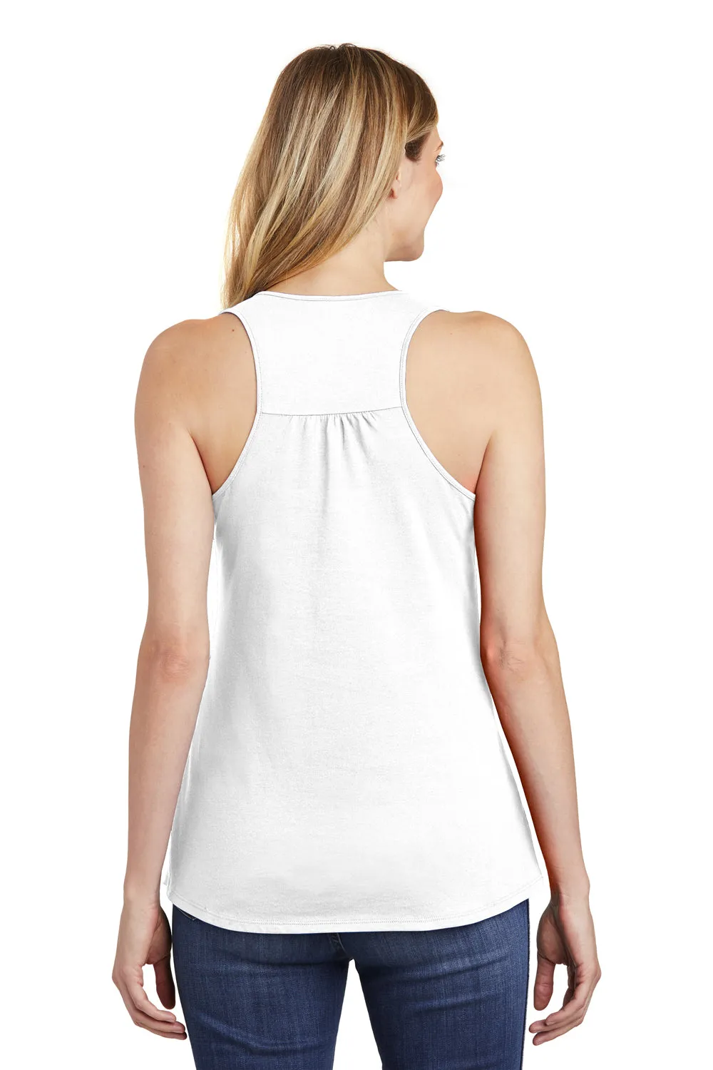 District Womens Very Important Tank Top - White  Buy new Clothing District