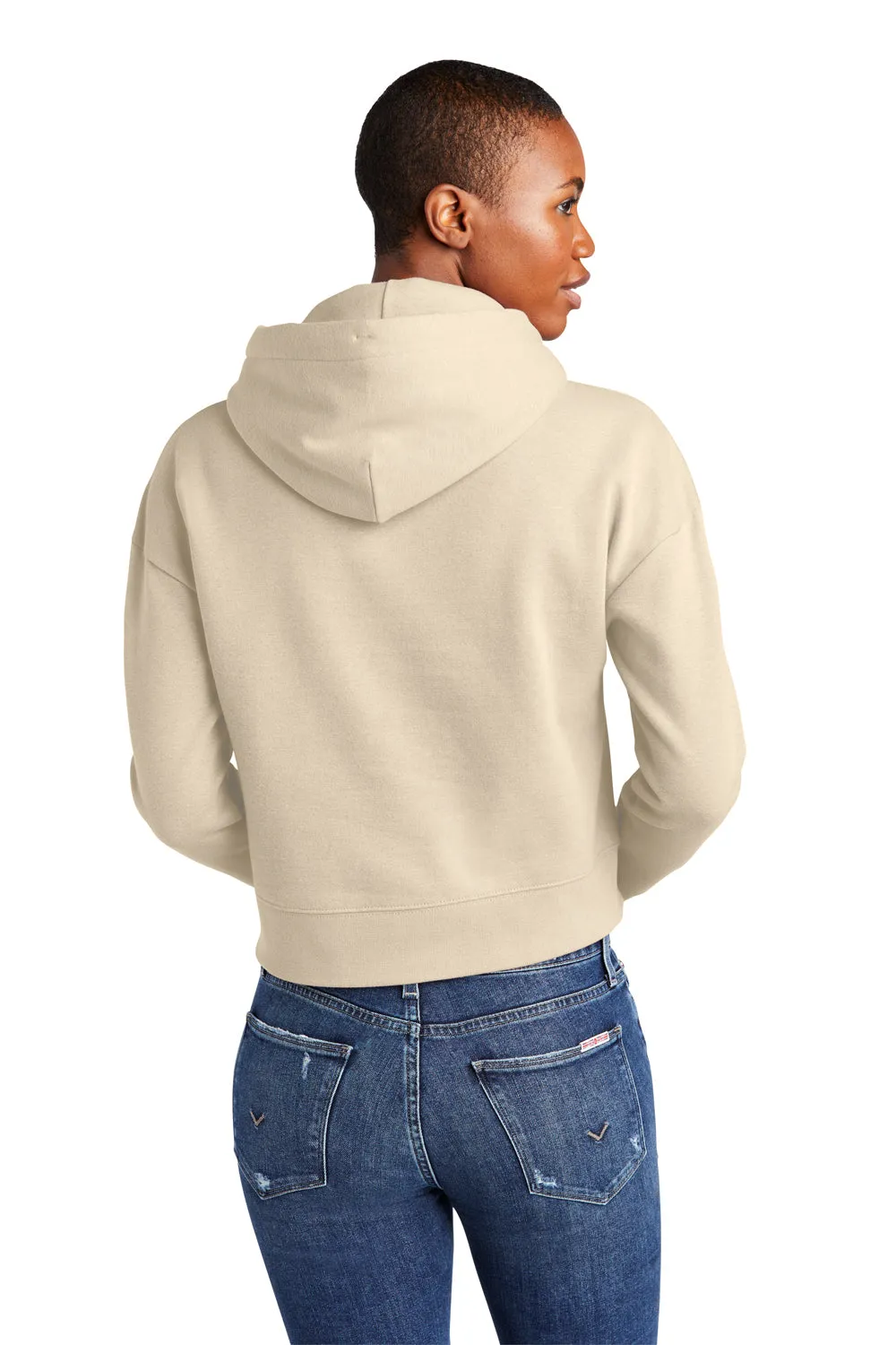 District Womens V.I.T. Fleece Hooded Sweatshirt Hoodie - Gardenia  Buy new Clothing District