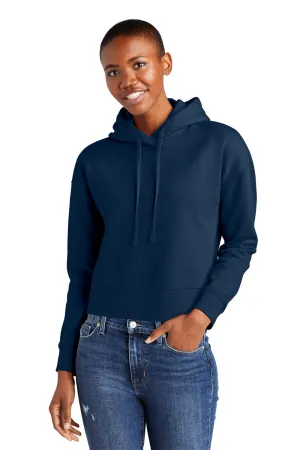 District Womens V.I.T. Fleece Hooded Sweatshirt Hoodie - New Navy Blue  Buy new Clothing District