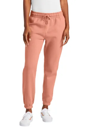 District Womens V.I.T. Fleece Sweatpants w/ Pockets - Desert Rose  Buy new Clothing District