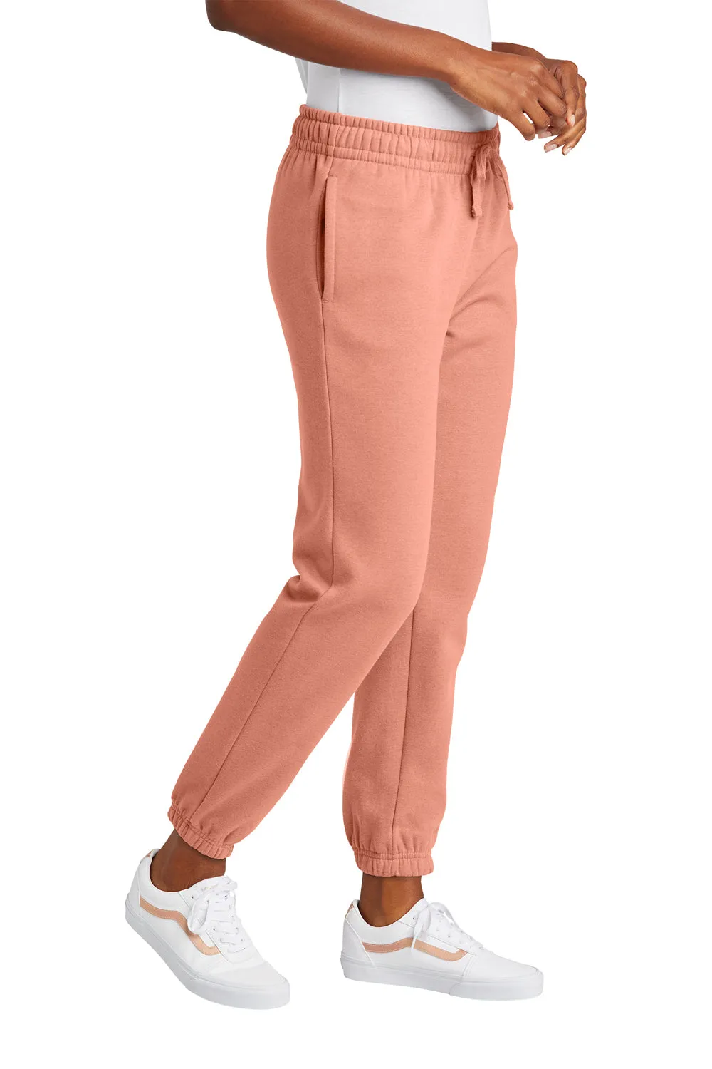 District Womens V.I.T. Fleece Sweatpants w/ Pockets - Desert Rose  Buy new Clothing District
