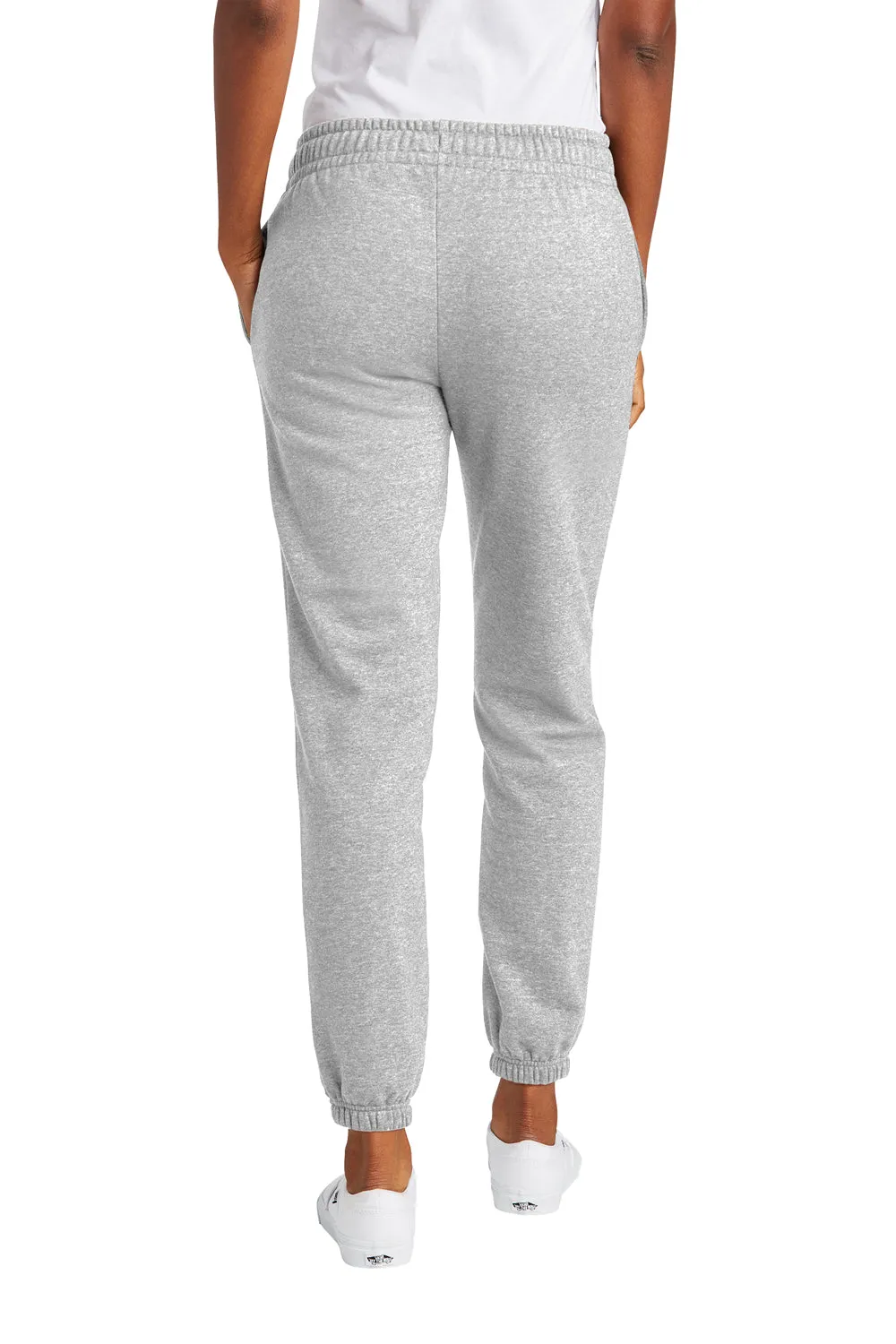 District Womens V.I.T. Fleece Sweatpants w/ Pockets - Heather Light Grey  Buy new Clothing District