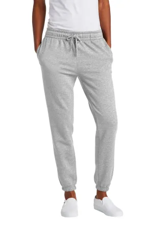 District Womens V.I.T. Fleece Sweatpants w/ Pockets - Heather Light Grey  Buy new Clothing District