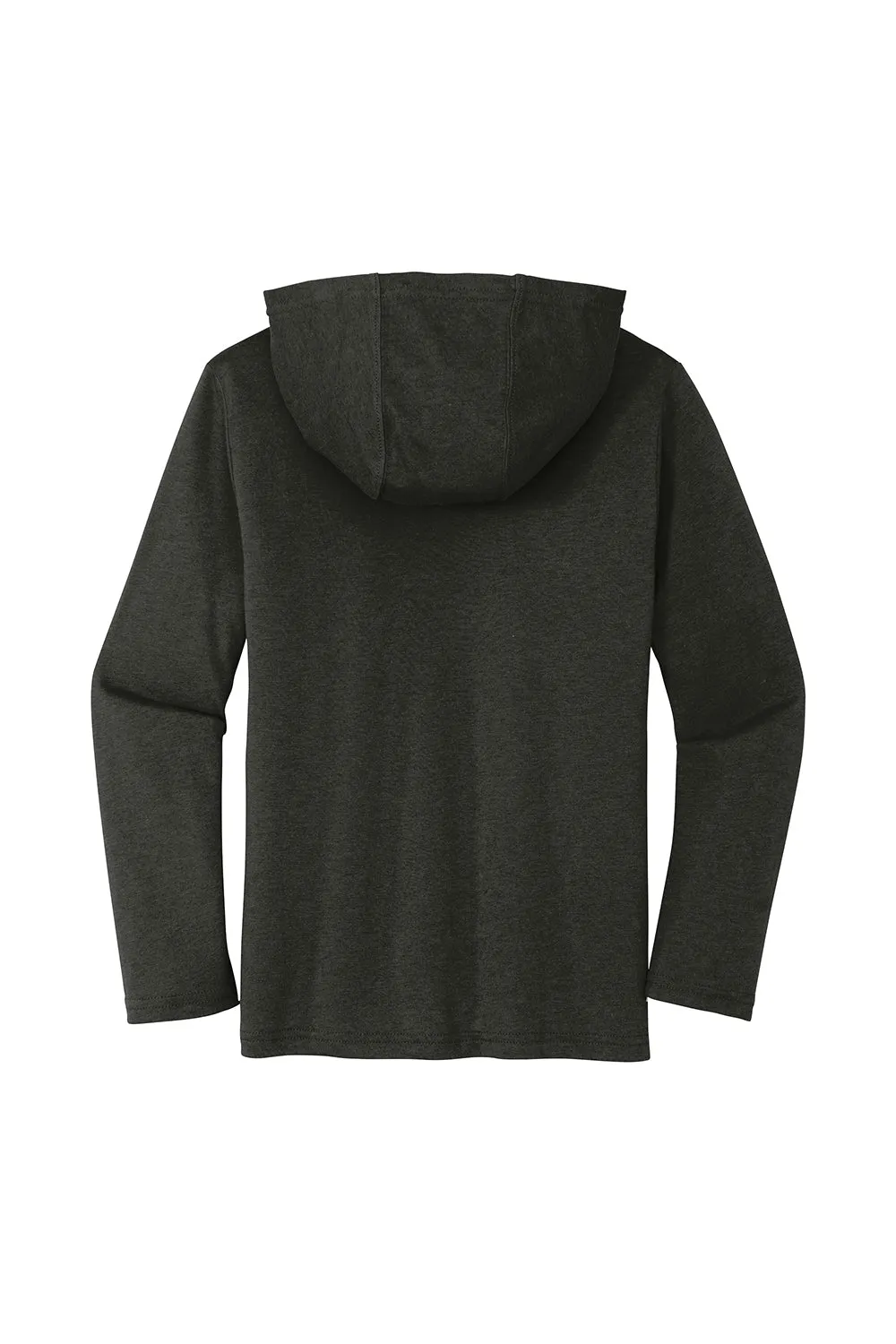 District Youth Perfect Long Sleeve Hooded T-Shirt Hoodie - Black Frost  Buy new Clothing District
