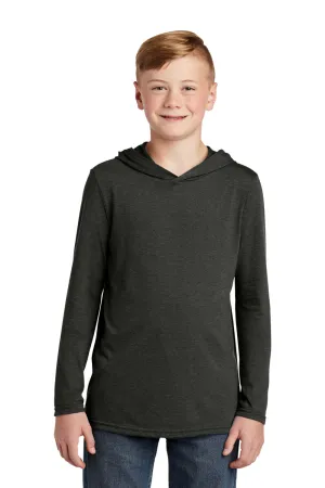 District Youth Perfect Long Sleeve Hooded T-Shirt Hoodie - Black Frost  Buy new Clothing District
